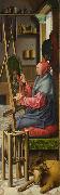 Campin, Robert, Follower of Saint Luke painting the Virgin and Child oil painting artist